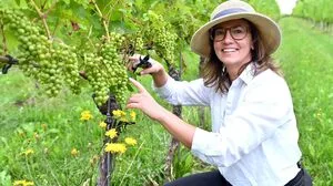 Romana Candussi, begeisterte Winzerin, ist seit März Obfrau des Marktplatzes Mittelkärnten