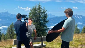 Dreharbeiten zum neuen Film