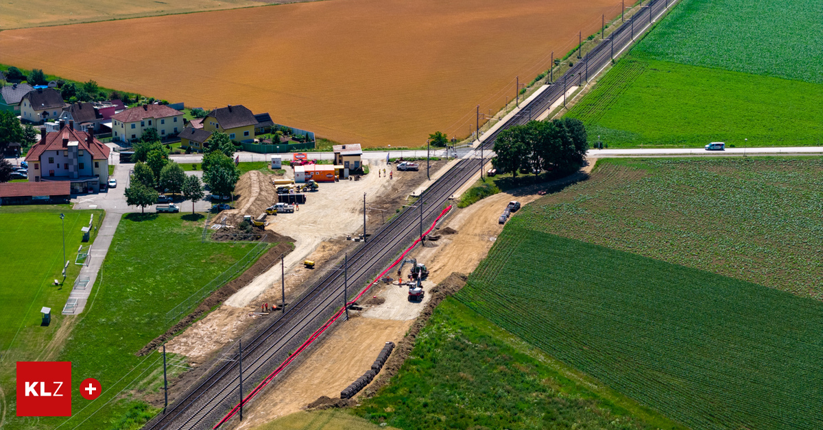 Fertigstellung im September : Neue Haltestelle für 3,36 Millionen Euro entsteht in Kappel am Krappfeld