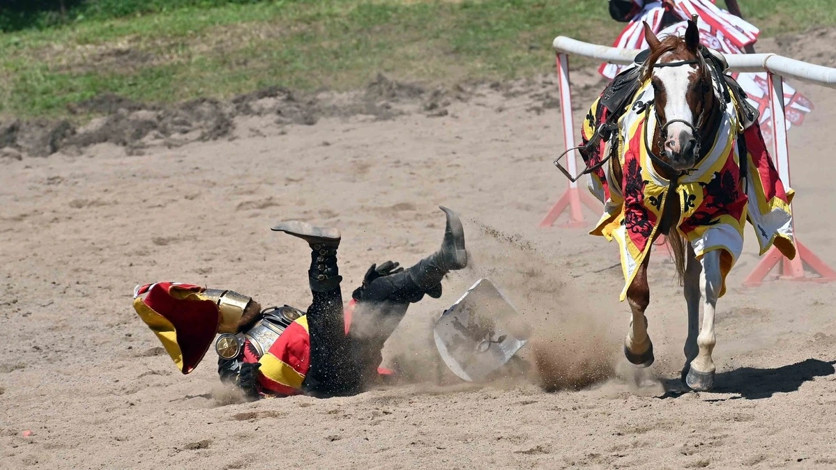 Friesach Spectaculum 2024, Haraldos Stunt Brothers aus Tschechien