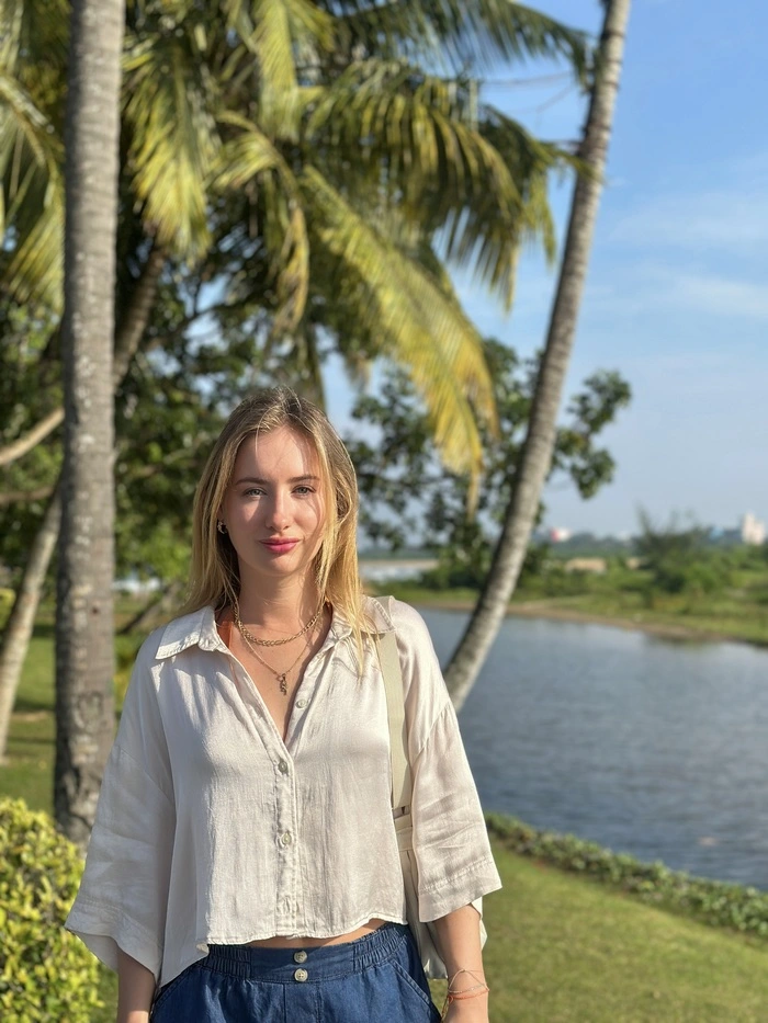 Rita Bolesch in Sri Lanka: „Wir sind nicht direkt vom Krieg betroffen, es ist paradiesisch entspannt. Trotzdem wissen wir nicht, wie es nun weitergeht.“