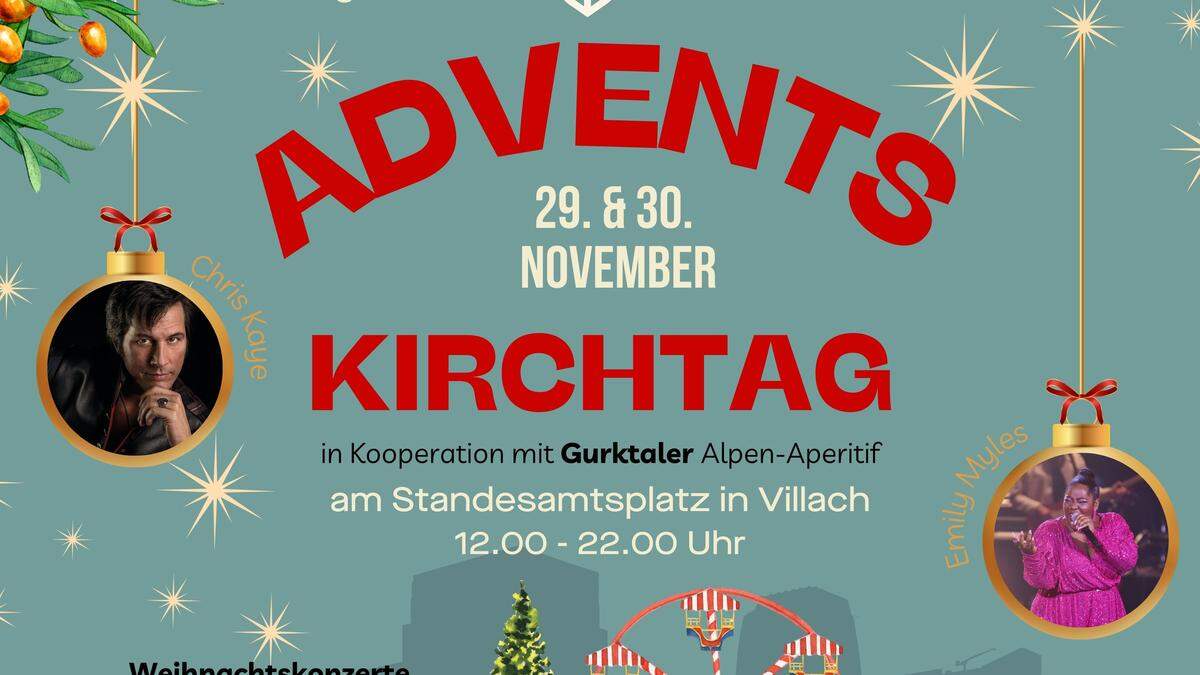 Der Kirchtag findet am 29. und 30. November statt