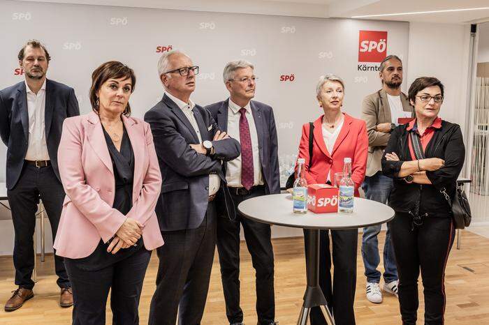 Kein Grund für Jubel in der SPÖ-Parteizentrale in Klagenfurt