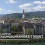 Ein Beitrag über die drohende Zahlungsunfähigkeit Klagenfurts wurde mit der Stadt Villach bebildert