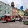 Bei Arbeiten am Hauptplatz kam es zu einem Unfall