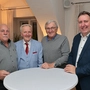 Vier Männer stehen nebeneinander und schauen in die Kamera | Gemeinderat Ewald Koren, Stadtrat a.D. Ferdinand Truppe, Helmut Manzenreiter und Erwin Baumann (von links)