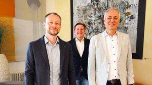 Thomas Moraus (links) ist neuer Baudirektor der Stadt Villach