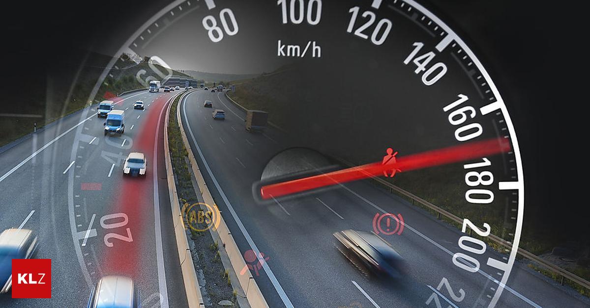 Mann war mit 158 km/h in 70er-Zone unterwegs, weil er