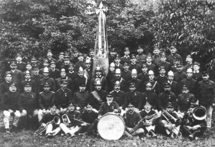 Ein Gruppenbild von 1924 zeigt die Kameraden von damals