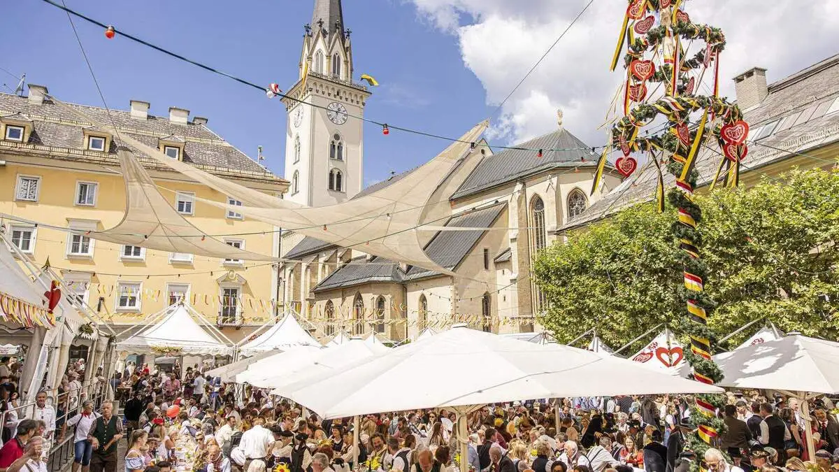 In einer Woche ist Villach wieder in Kirchtagsstimmung