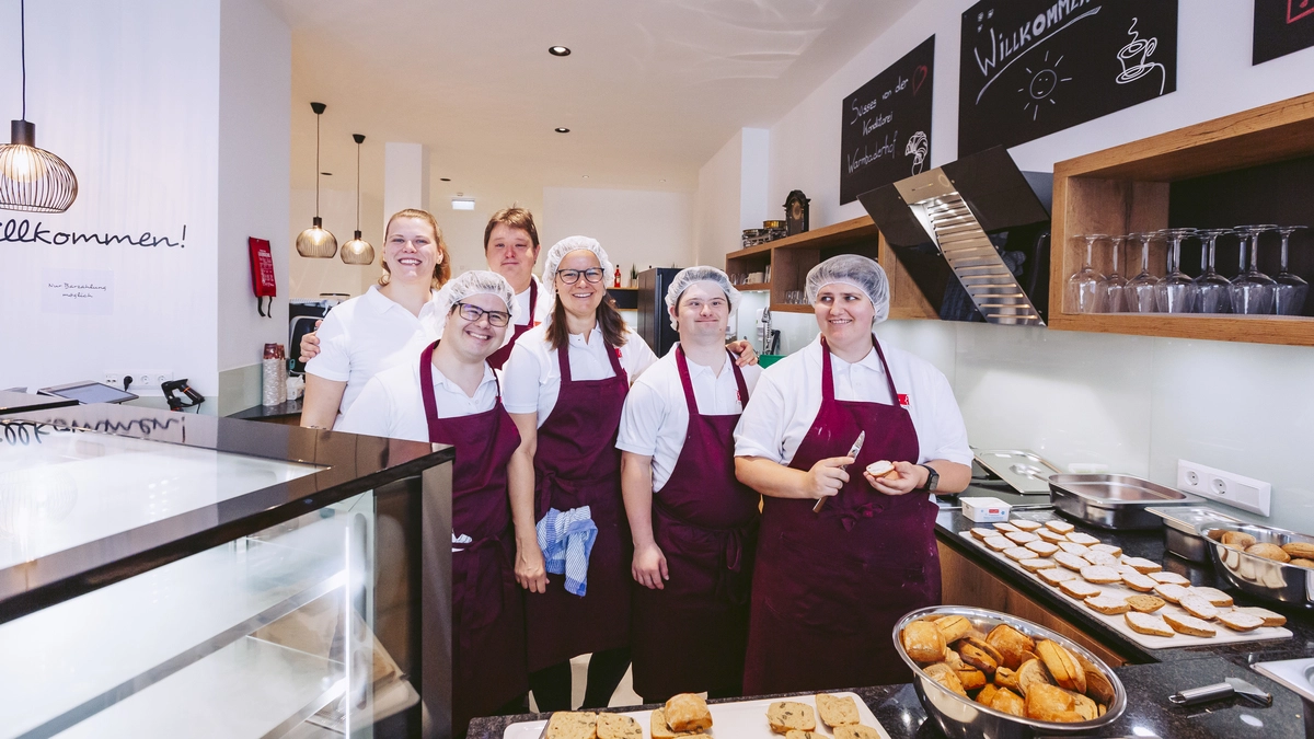In der „Autarkerie“ arbeiten Menschen mit Behinderung