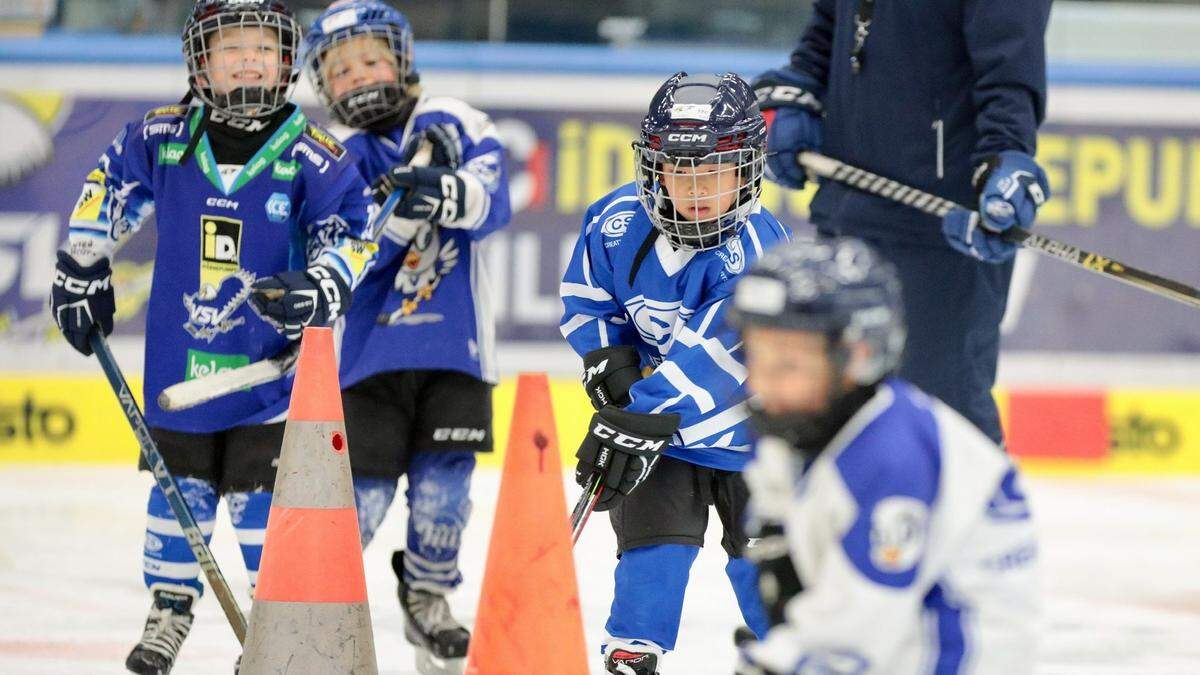 Der VSV Nachwuchs braucht in Villach vor allem eines: Platz