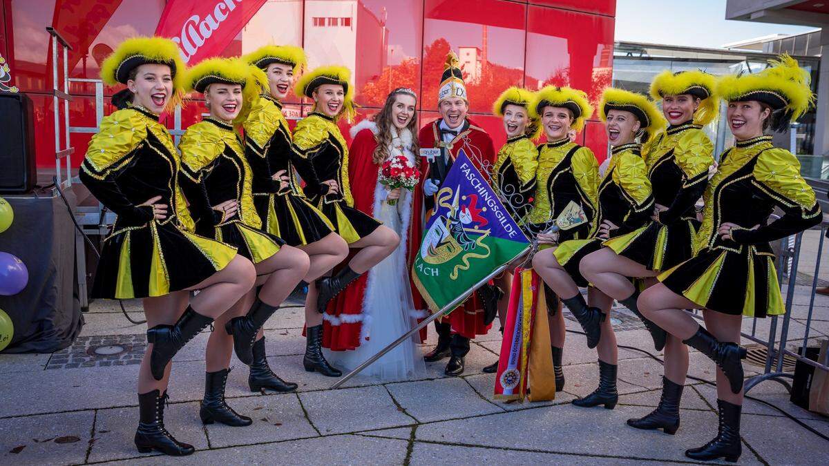 Alljährlich führt das Prinzenpaar durch den Villacher Fasching