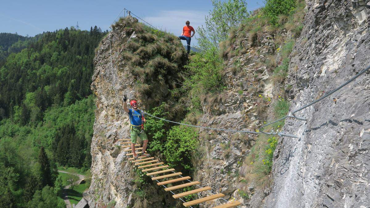 Für den Griffner Schlossberg muss man fit sein