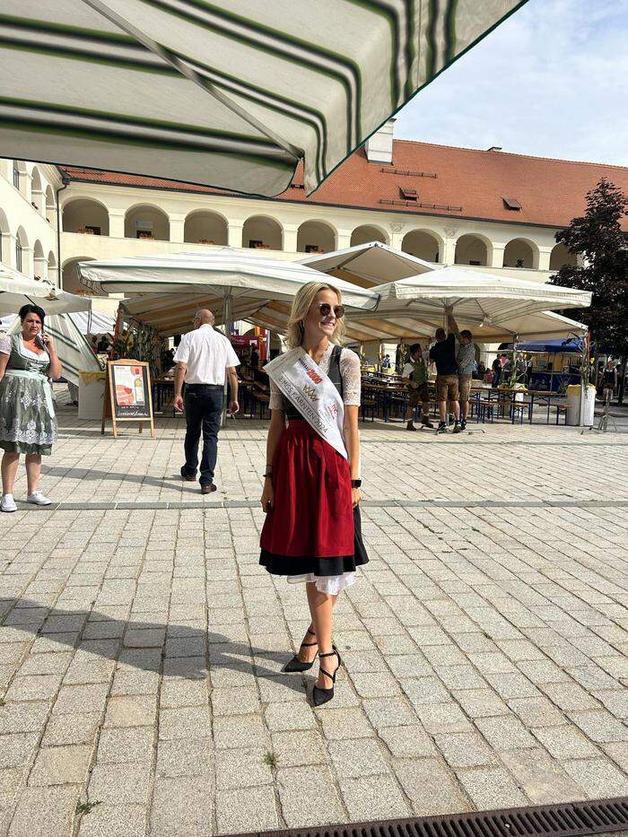 Selina Janesch holte sich den zweiten Platz bei der „Miss Kärnten“-Wahl