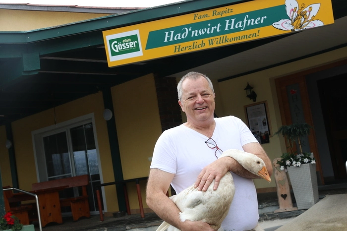 Peter Rupitz vom Landgasthof Hafner