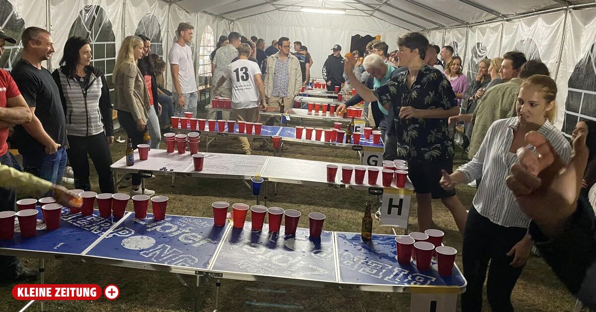 Kalsdorfs Blaue laden Jugend zum Bierpong-Turnier? „Aber ohne Bier!“