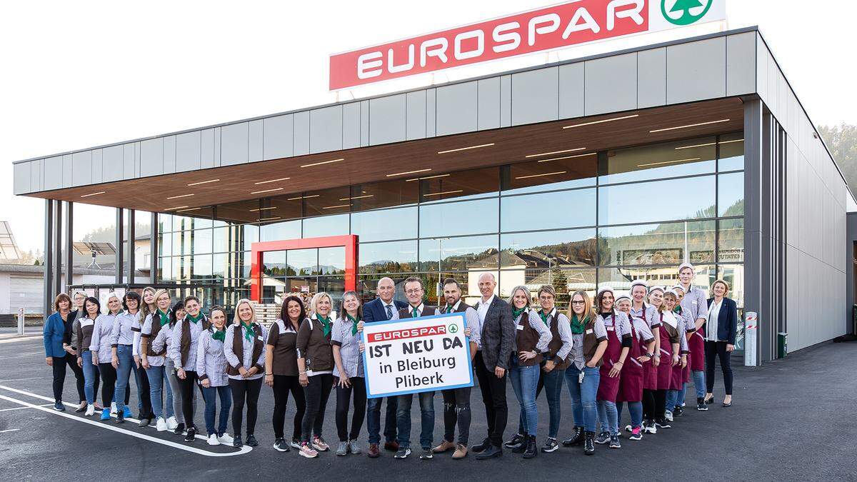 Der neue Eurospar in Bleiburg ist eröffnet