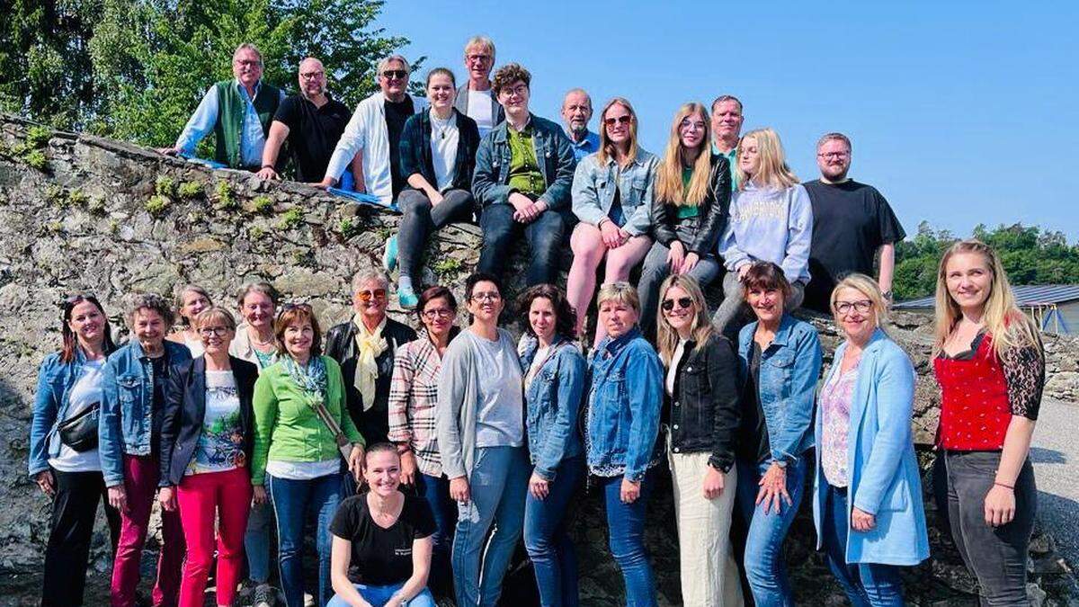 Die Mitglieder des Kirchenchors St. Ruprecht in Völkermarkt