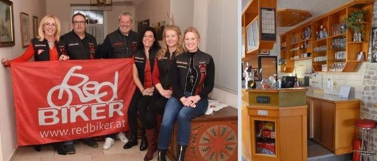 Die „Red Biker Kärnten“ eröffnen ein neues Vereinslokal