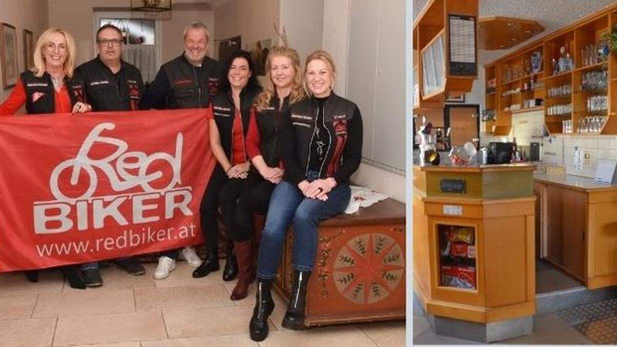 Die „Red Biker Kärnten“ eröffnen ein neues Vereinslokal