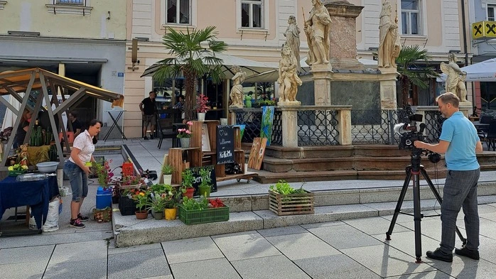 Dreharbeiten am KuKuMa in Wolfsberg