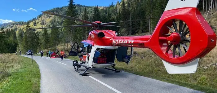 Die ARA-Flugrettung war am Samstag im Einsatz