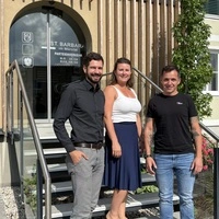 Jan Angerer, Petra Scheikl und Roman Mautner waren zur Stelle und haben dem Bub das Leben gerettet (v. l.)