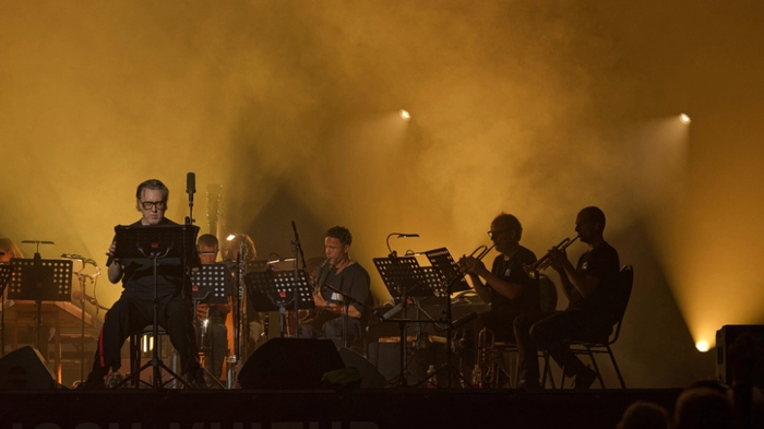 Nicholas Ofczarek und die Band Franui beim Hoch Kultur Festival