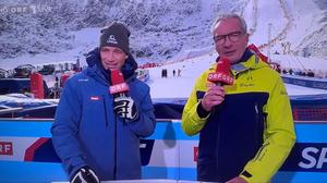 „Stop!“ Große Verwirrung herrschte Sonntagmittag in Sölden beim ORF-Team 