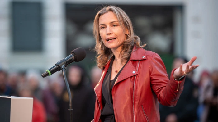 Lea Ypi bei ihrer "Rede an Europa" in Wien