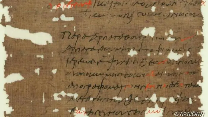 Verkohlte Schriftrollen und unlesbare antike Texte können jetzt entschlüsselt werden