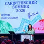 Nadja Kayali bei der Eröffnung