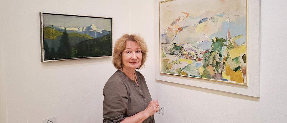 Birgit Kassl leitet das Museum des Nötscher Kreises