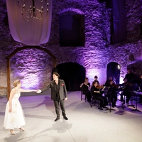 Johanna Kräuter mit Thomas Tatzl im Vorjahr beim „Don Giovanni“ auf der Heunburg