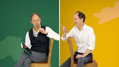 Mit sich selbst im Dialog: Christian Hölbling in seinem neuen Soloprogramm