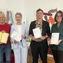 Präsentierten die Kulturstrategie: Angelika Hödl, Gaby Schaunig, Mika Palmisano und Brigitte Winkler-Komar (v. l.)