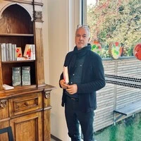 Eduard Lesjak im Bachmann-Haus