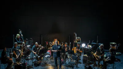 Florian Boesch und die Musicbanda Franui, hier bei den Salzburger Festspielen 2025