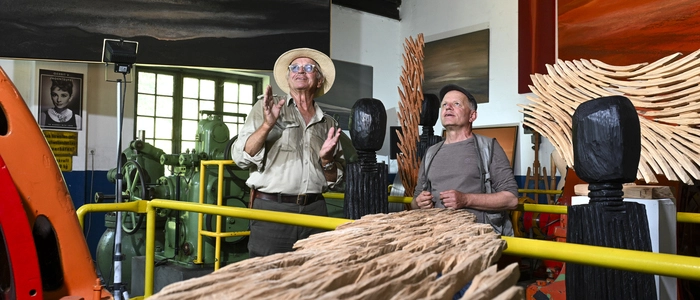 Erwin C. Klinzer und Lorenz Valentin Tschertou
