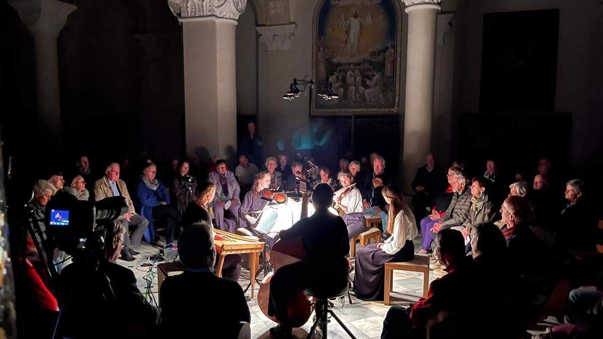 „Quiet Songs“ in der Seminarkirche Tanzenberg