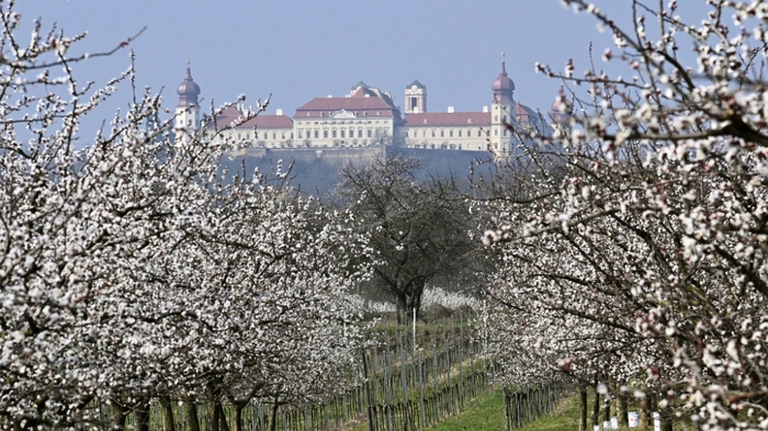 Stift Göttweig inspirierte den Auto Friedrich Reil schon um 1825