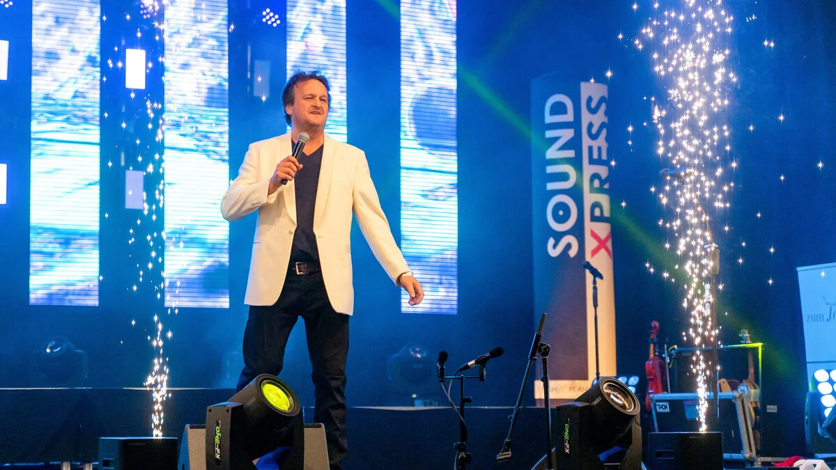 Hanno Settele Schlagerstar: Der Auftritt in Pöllau 2019 für „Dok1“ treibt dem 60-Jährigen noch immer die Schamesröte ins Gesicht