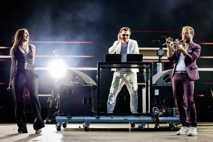 Parov Stelar 2023 bei einem Live-Auftritt in Stuttgart