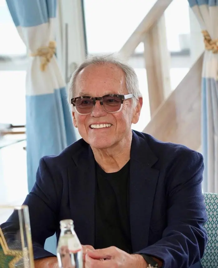 Wolfgang Puck im Badehaus des Werzers-Hotels am Wörthersee