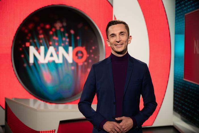 Eric Mayer ist einer der Moderatoren des Magazins „Nano“