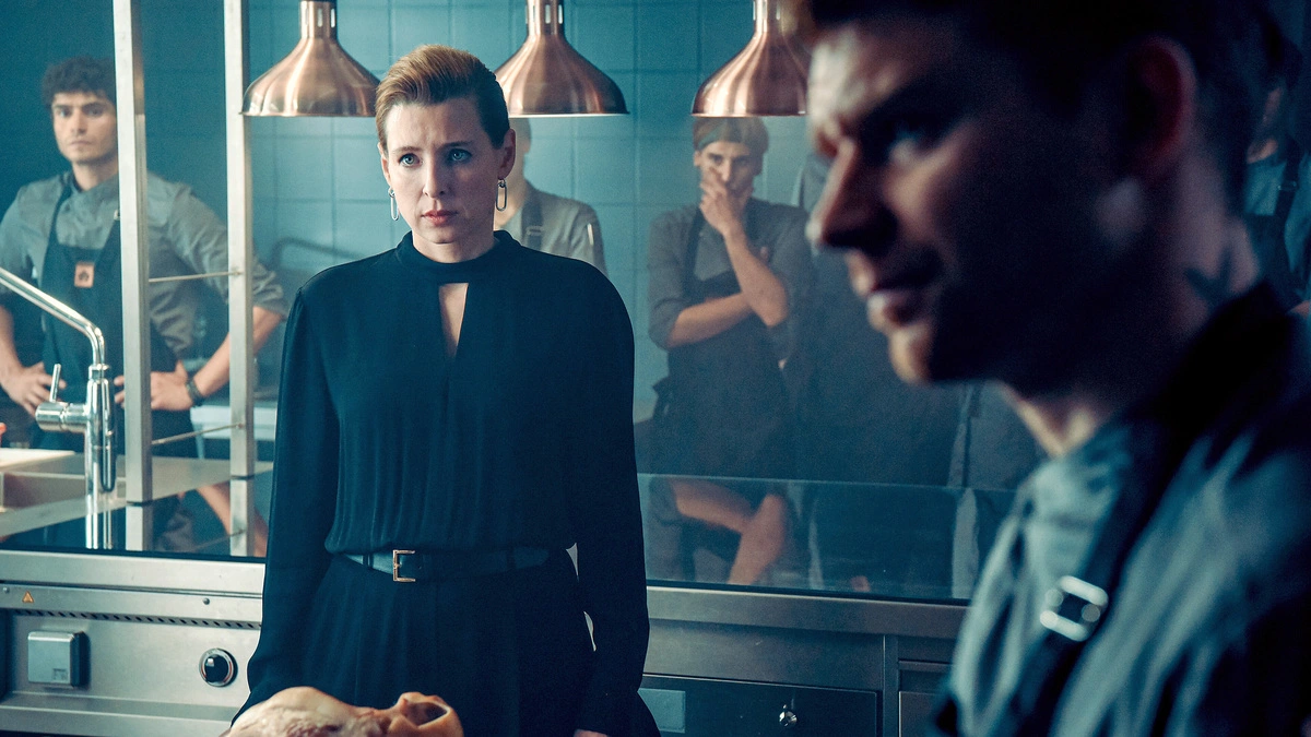 Martina Ebm in ihrem ersten „Tatort“