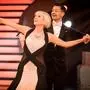 Dancing Stars - Probe - Die "Dancing Stars" begrüßen zur Musical-Night. Nachdem letzte Woche das erste Paar die Show verlassen hat, stellen jetzt die verbliebenen neun Promis mit ihren Partnern ihr Talent mit je einem Solotanz unter Beweis.  - Im Bild: Heilwig Pfanzelter, Florian Gschaider. Foto: ORF/Hans Leitner. Veröffentlichung honorarfrei nur für redaktionelle Berichterstattung in Sendungszusammenhang und mit Copyrightangabe. Kontakt: foto@orf.at