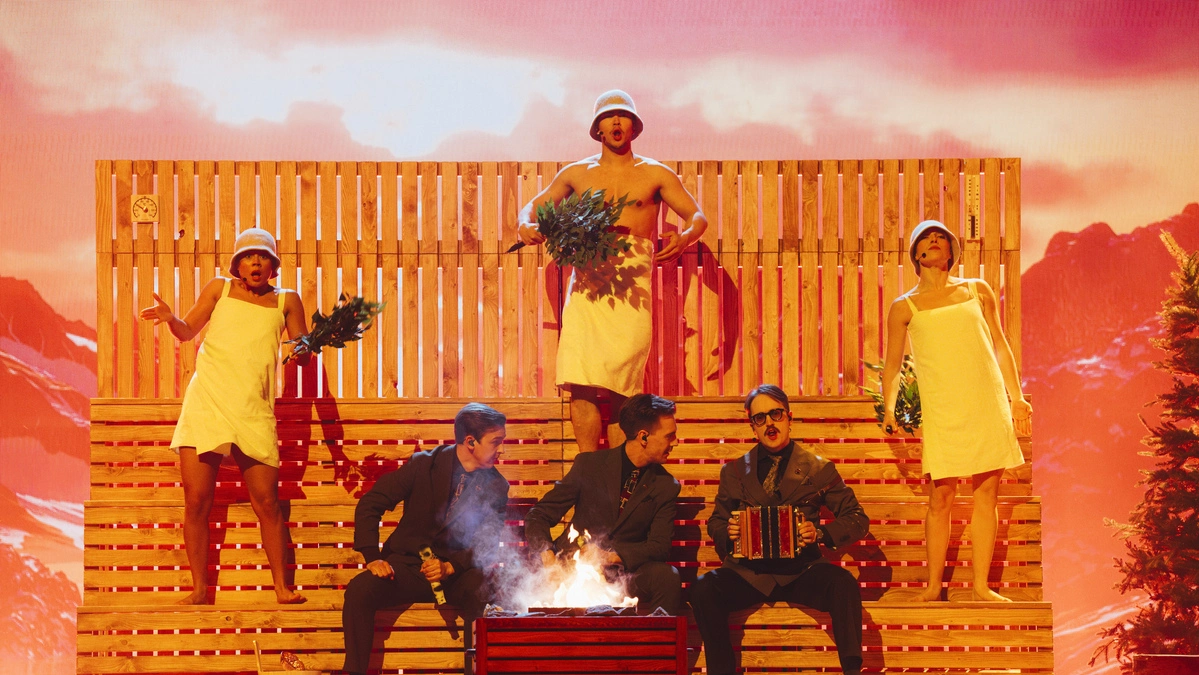 KAJ mit „Bara Bada Bastu“: Finnisches Trio als Favorit für Schweden mit Sauna-Lied zum Mitsingen