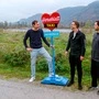 Warten auf das Herzblatt Taxi (im Bild: Stefan, Matthias und Jan): Jeden Freitag ist eine weitere Folge auf ORF On abrufbar